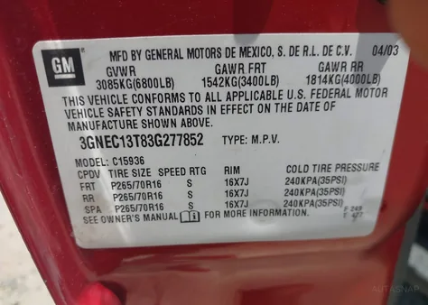 3GNEC13T83G277852